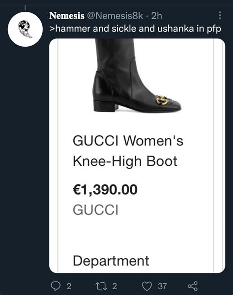 gucci communist boots|gucci high heel boots.